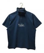 YALE×JOURNAL STANDARDイェール×ジャーナル スタンダード）の古着「ハーフジップカットソー」｜ブルー