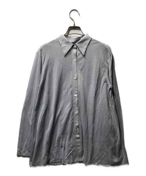 PHEENY（フィーニー）PHEENY (フィーニー) COTTON NYLON SEER SHIRT コットン ナイロン シアー シャツ ブルー サイズ:FREEの古着・服飾アイテム