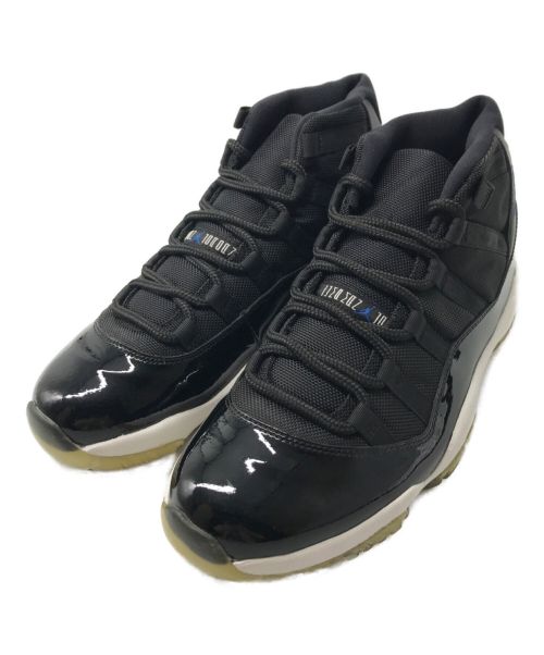 NIKE（ナイキ）NIKE (ナイキ) AIR JORDAN 11 RETRO ブラック×ブルー サイズ:28の古着・服飾アイテム