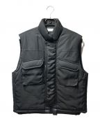 OUR LEGACYアワーレガシー）の古着「PAPILLON VEST BLACK DRAPE TECH」｜ブラック