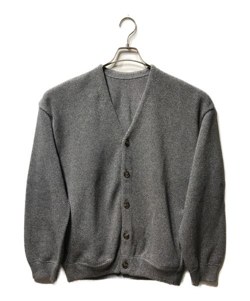 crepuscule（クレプスキュール）crepuscule (クレプスキュール) Moss Stitch V/N Cardigan グレー サイズ:1の古着・服飾アイテム