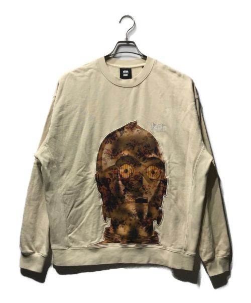 KITH（キス）KITH (キス) STAR WARS (スターウォーズ) C-3PO クルーネック ワッフル KHM030219 イエロー サイズ:Lの古着・服飾アイテム