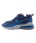 NIKE (ナイキ) AIR MAX 270 REACT ブルー サイズ:26.5：4800円