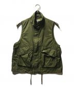 Engineered Garmentsエンジニアド ガーメンツ）の古着「Field vest nylon micro ripstop」｜グリーン