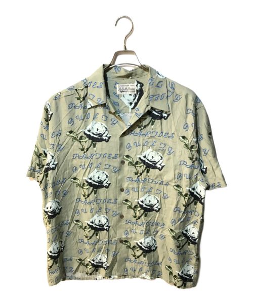 WACKO MARIA（ワコマリア）WACKO MARIA (ワコマリア) HAWAIIAN SHIRT S/S (TYPE-3) グリーン サイズ:XXLの古着・服飾アイテム