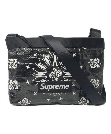 中古・古着通販】SUPREME (シュプリーム) BANDANA TARP SIDE BAG