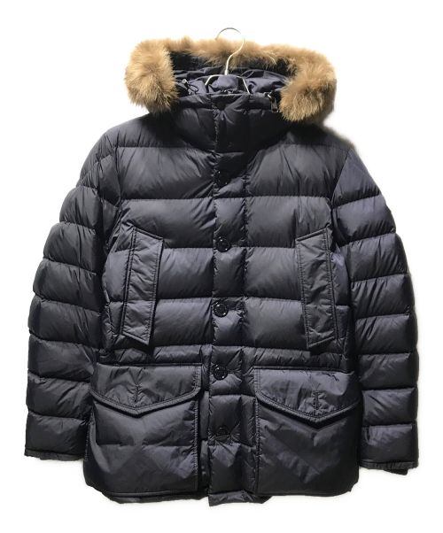 MONCLER（モンクレール）MONCLER (モンクレール) ダウンジャケット ネイビー サイズ:1の古着・服飾アイテム