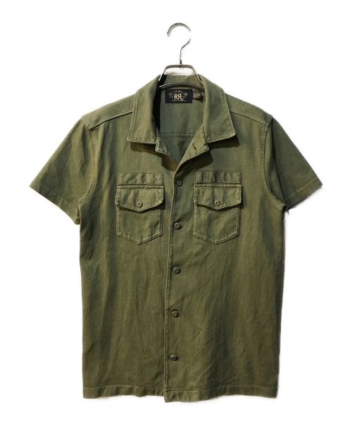 RRL（ダブルアールエル）RRL (ダブルアールエル) ワークシャツ グリーン サイズ:XSの古着・服飾アイテム