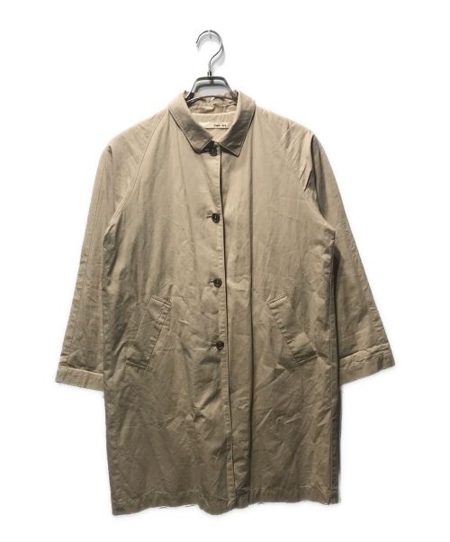 evam eva（エヴァムエヴァ）evam eva (エヴァムエヴァ) Cotton hemp tremch coat コットン ヘンプ トレンチ コート E153T024 ベージュ サイズ:1の古着・服飾アイテム