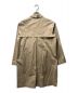 evam eva (エヴァムエヴァ) Cotton hemp tremch coat コットン ヘンプ トレンチ コート E153T024 ベージュ サイズ:1：5000円