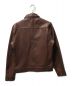 AVIREX (アヴィレックス) OLD TIMES LEATHER WORK JACKET オールドタイム シープ レザー ワーク ジャケット 6191055 ブラウン サイズ:M：15800円