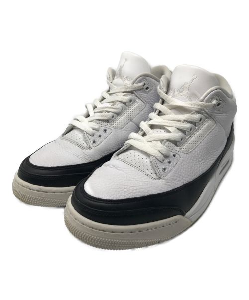 NIKE（ナイキ）NIKE (ナイキ) FRAGMENT DESIGN (フラグメント デザイン) AIR JORDAN3 RETRO SP エアジョーダン3 レトロ コラボ ハイカット スニーカー DA3595-100 ホワイト サイズ:28.5の古着・服飾アイテム