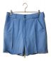 glamb（グラム）の古着「Slacks Shorts GB0223/P25 23SS」｜ブルー