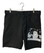 SUPREMEシュプリーム）の古着「Iggy Pop Work Short 21SS」｜ブラック