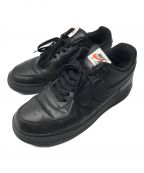 NIKEナイキ）の古着「AIRFORCE 1 LOW 07 AH8462-002  ブラックスウッシュ ローカットスニーカー  バスケットボールシューズ」｜ブラック