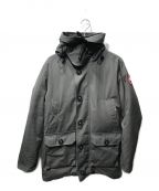 CANADA GOOSEカナダグース）の古着「BROOKFIELD PARKA 2300JMR 中綿 ボアジャケット」｜グレー