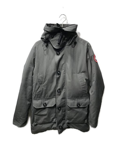 CANADA GOOSE（カナダグース）CANADA GOOSE (カナダグース) BROOKFIELD PARKA 2300JMR 中綿 ボアジャケット  グレー サイズ:Lの古着・服飾アイテム