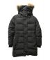 CANADA GOOSE（カナダグース）の古着「Mackenzie Parka Heritage シェルバーンパーカ  ロングレングス ドットボタン」｜ブラック