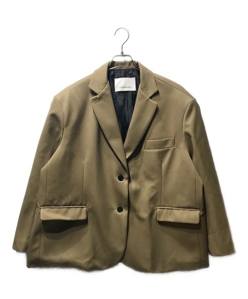 The Frankie shop（ザ フランキー）The Frankie shop (ザ フランキー) FRANKIE OVERSIZED BOYFR IEND BLAZER テーラードジャケット　オフィスカジュアル  ベージュ サイズ:OSの古着・服飾アイテム