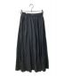 CLANE（クラネ）の古着「SHEER SLIT SKIRT 14109-6172」｜ブラック