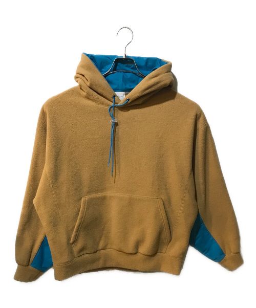 .efiLevol（エフィレボル）.efiLevol (エフィレボル) Fleece Parka ブルー×ベージュ サイズ:2の古着・服飾アイテム