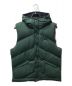 SUPREME（シュプリーム）の古着「Hooded Down Vest 12Ｗ ナイロン ボア ジャケット 」｜グリーン