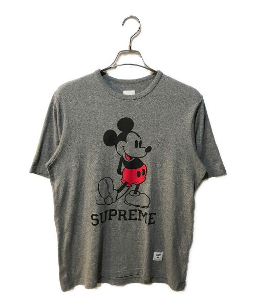 SUPREME（シュプリーム）SUPREME (シュプリーム) Supreme×Disney Mickey Mouse Tee グレー サイズ:Ｍの古着・服飾アイテム