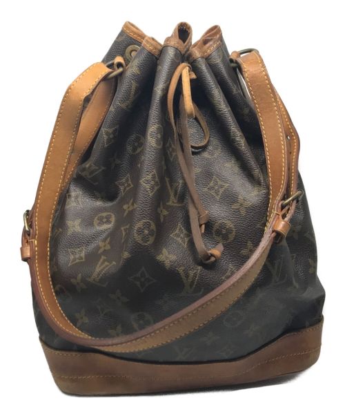 LOUIS VUITTON（ルイ ヴィトン）LOUIS VUITTON (ルイ ヴィトン) ショルダー 巾着 バッグ M42224 モノグラム  ノエ ブラウン   ブラウンの古着・服飾アイテム