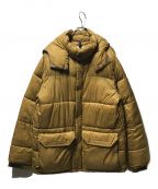 THE NORTH FACEザ ノース フェイス）の古着「CAMP Sierra Short 中綿 ダウン ジャケット ベージュ アウトドア」｜ベージュ