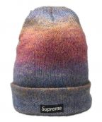 SUPREMEシュプリーム）の古着「19AW Mohair Beanie モヘヤ ビーニー」｜レッド×ブルー