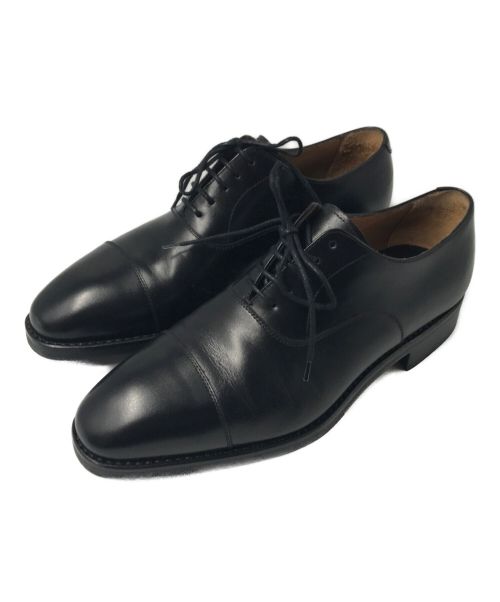 YANKO（ヤンコ）YANKO (ヤンコ) STRAIGHT TIP SHOES ストレートチップ ビジネス シューズ  14272 ブラック サイズ:6の古着・服飾アイテム