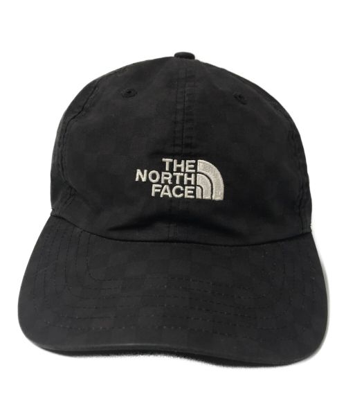 SUPREME（シュプリーム）SUPREME (シュプリーム) THE NORTH FACE (ザ ノース フェイス) Check Horizon Cap コラボ キャップ チェック柄 ブランドロゴ ブラックの古着・服飾アイテム