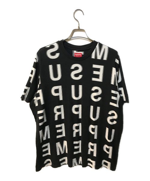 SUPREME（シュプリーム）Supreme (シュプリーム) Intarsia Spellout S/S Top 21SS ブラック サイズ:XLの古着・服飾アイテム