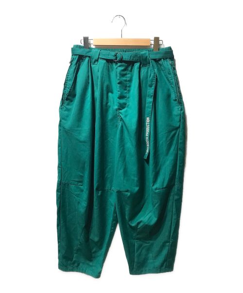 TIGHTBOOTH PRODUCTION（タイトブースプロダクション）TIGHTBOOTH PRODUCTION (タイトブースプロダクション) BALLOON SLACKS バルーンスラックス  グリーン サイズ:Mの古着・服飾アイテム