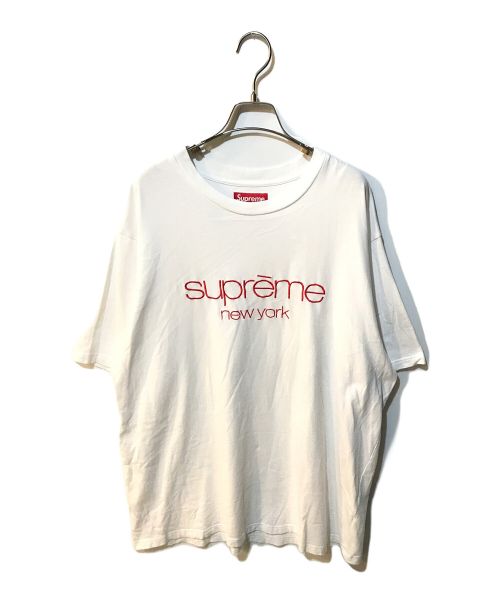 SUPREME（シュプリーム）SUPREME (シュプリーム) Classic Logo S/S Top 22FW ホワイト サイズ:XLの古着・服飾アイテム