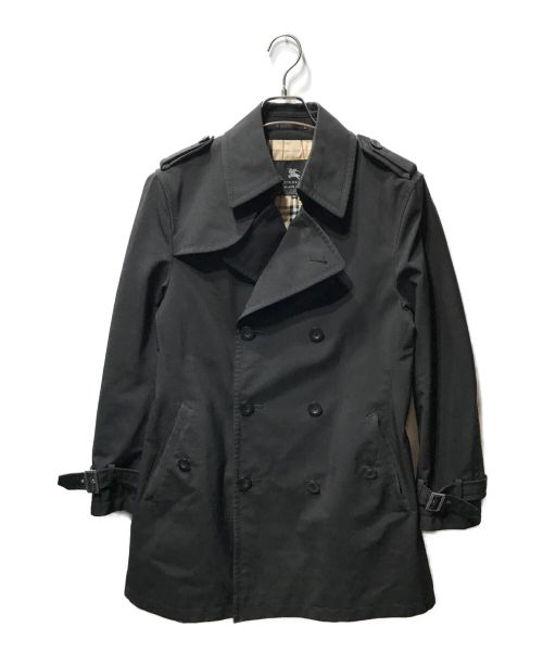 BURBERRY BLACK LABEL（バーバリーブラックレーベル）BURBERRY BLACK LABEL (バーバリーブラックレーベル) トレンチコート BMA03-502-09 ブラック サイズ:Mの古着・服飾アイテム