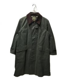 Barbour（バブアー）の古着「SINGLE BREASTED COAT 1802160」｜グリーン