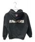 Champion (チャンピオン) Raiders (レイダース) プルオーバーパーカー フーデッドスウェットシャツ アクションスタイル C3-U125 NFL New York Giants ブラック サイズ:M：7000円