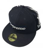 SUPREME×New Eraシュプリーム×ニューエラ）の古着「New York Yankees Box Logo キャップ」｜ネイビー