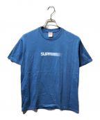 SUPREMEシュプリーム）の古着「Motion Logo Tee」｜ブルー