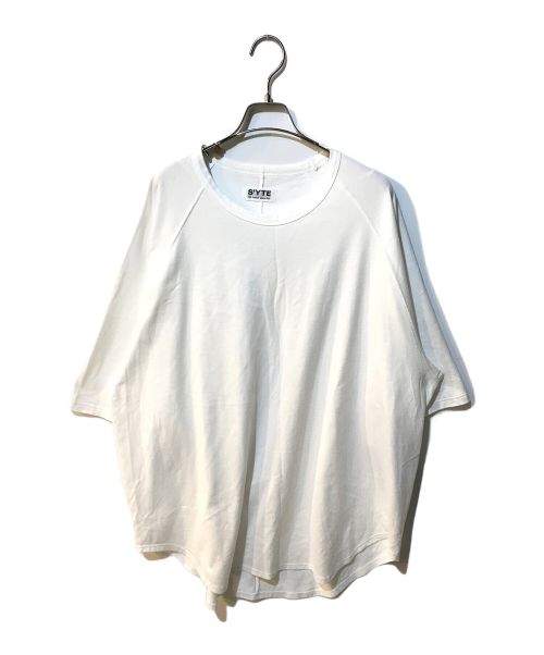 s'yte（サイト）s'yte (サイト) COTTON JERSEY BACK CENTER STITCH RAGLAN BIG PULLOVER UI-T05-018 ホワイト サイズ:3の古着・服飾アイテム