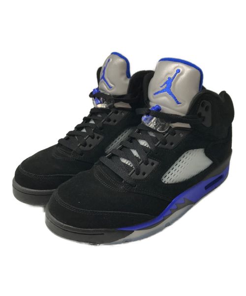 NIKE（ナイキ）NIKE (ナイキ) Air Jordan 5 Retro Racer Blue CT4838-004 ハイカットスニーカー ブラック×ブルー サイズ:27cmの古着・服飾アイテム