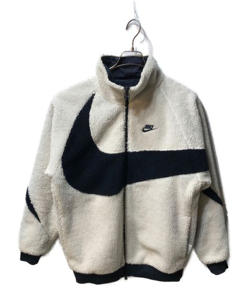 NIKE（ナイキ）NIKE (ナイキ) VM SWOOSH FULL ZIP JACKET BQ6546-114 ネイビー×アイボリー サイズ:Mの古着・服飾アイテム