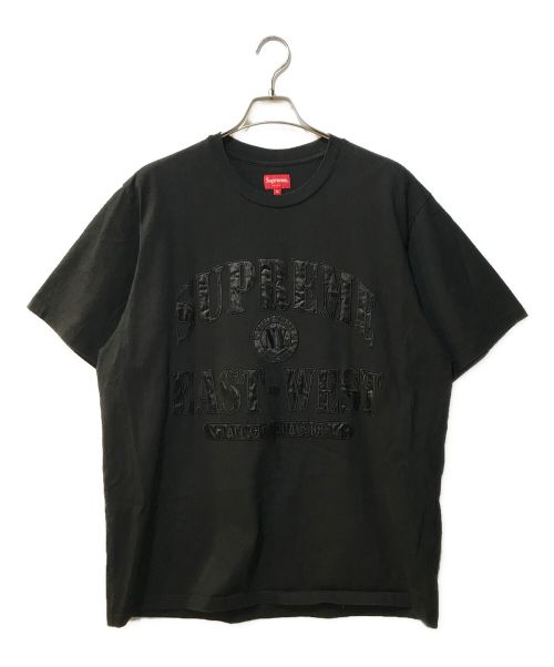 SUPREME（シュプリーム）Supreme (シュプリーム) East West S/S Top ブラック サイズ:XLの古着・服飾アイテム