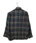 LAD MUSICIAN (ラッドミュージシャン) OMBRE CHECK BIG SHIRT オンブレチェック ビッグ シャツ 2223-143 ブラック サイズ:44：9800円