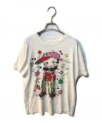 ヴィンテージTシャツヴィンテージTシャツ）の古着「90’s ヴィンテージプリントTシャツ BETTY BOOP」｜ホワイト