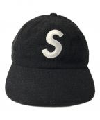 SUPREMEシュプリーム）の古着「Terry S Logo 6 Panel Cap 21SS」｜ブラック