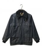 Barbourバブアー）の古着「BEDALE ORIGINAL WAXED COTTON 1702274」｜ネイビー
