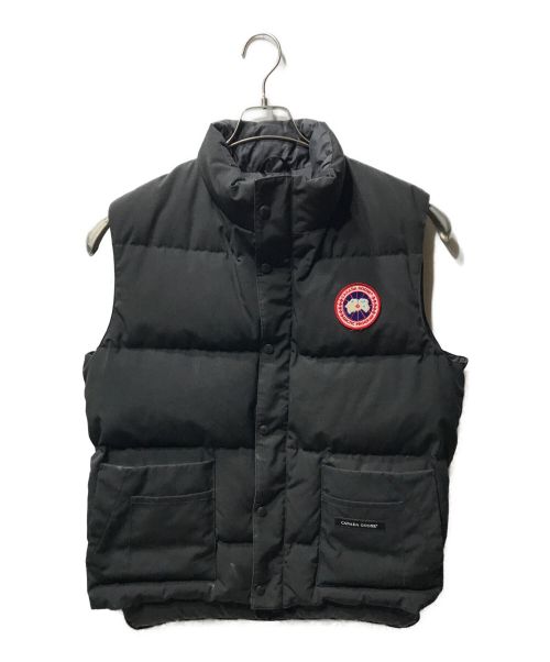 CANADA GOOSE（カナダグース）CANADA GOOSE (カナダグース) FREESTYLE VEST　4150M ブラック サイズ:Ｍの古着・服飾アイテム