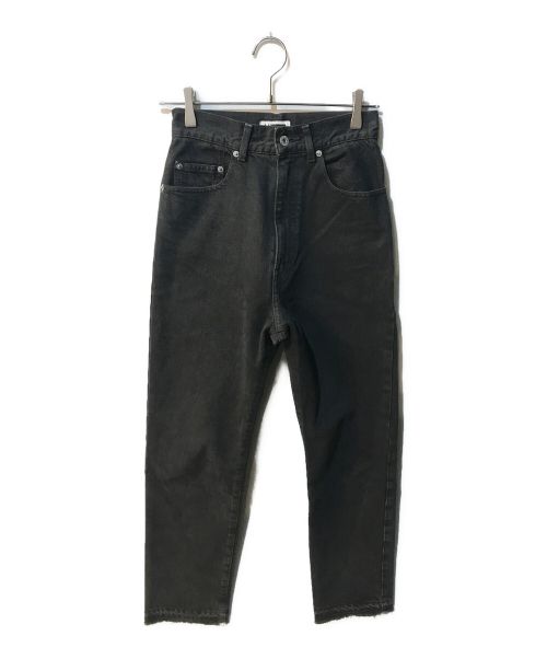 H BEAUTY&YOUTH（エイチ ビューティー&ユース）H BEAUTY&YOUTH (エイチ ビューティアンドユース) 14OZ DENIM SLIM STRAIGHT PANTS ブラック サイズ:Sの古着・服飾アイテム